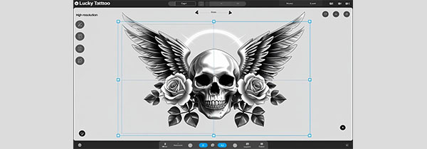 tattoo try on tool